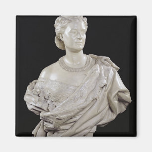 Bust of Princess Mathilde c.1862-63 Magnet