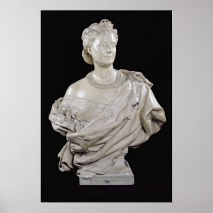 Bust of Princess Mathilde  c.1862-63 Poster