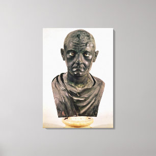 Bust of Publius Cornelius Scipio 'Africanus' Canvas Print