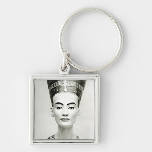 Bust of Queen Nefertiti Keychain (Front)