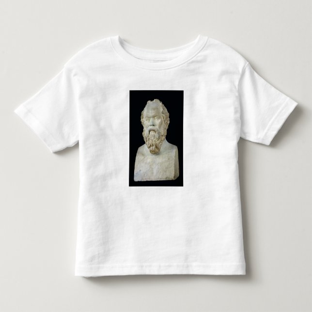 Bust of Socrates Toddler T-shirt (Front)
