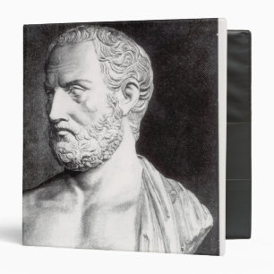 Bust of Thucydides , engraved by Barbant Binder