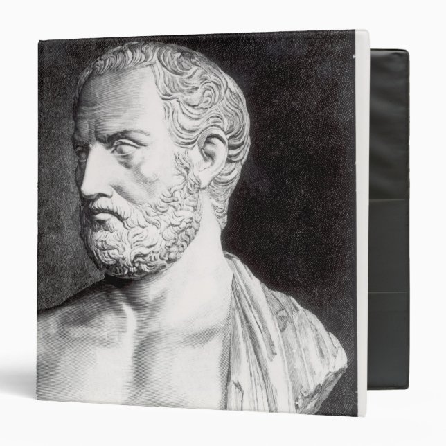 Bust of Thucydides , engraved by Barbant Binder (Front/Inside)