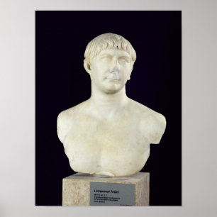 Bust of Trajan c.108 Poster