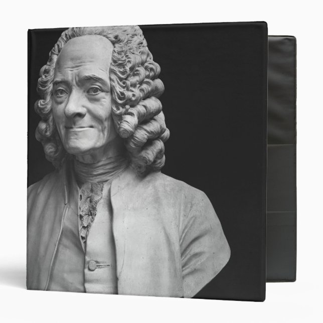 Bust of Voltaire Binder (Front/Inside)