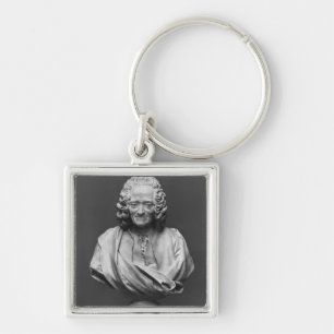 Bust of Voltaire Keychain