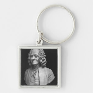 Bust of Voltaire Keychain