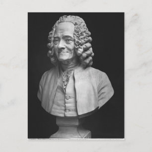 Bust of Voltaire Postcard
