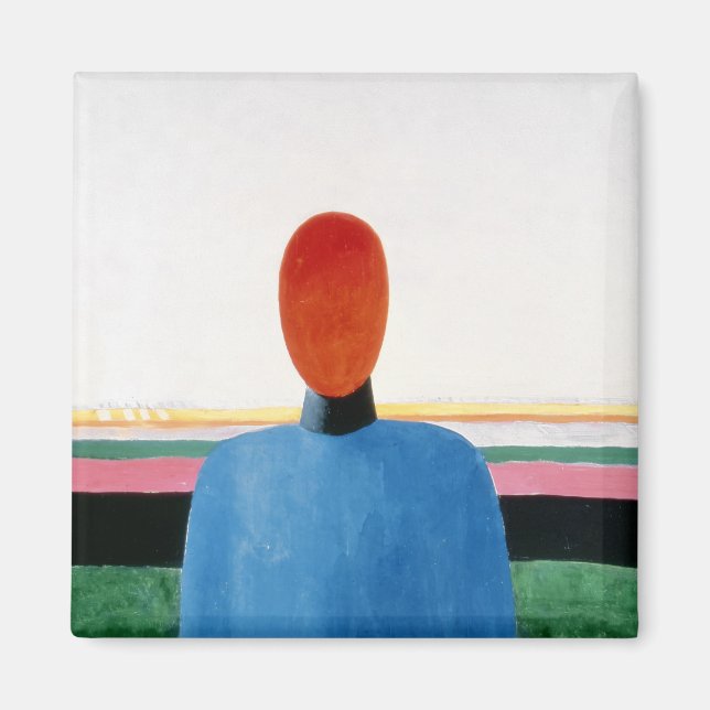 Bust of Woman Magnet (Front)