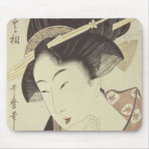 Bust portrait of the heroine Kioto of the Itoya Mouse Pad