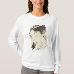 Bust portrait of the heroine Kioto of the Itoya T-Shirt
