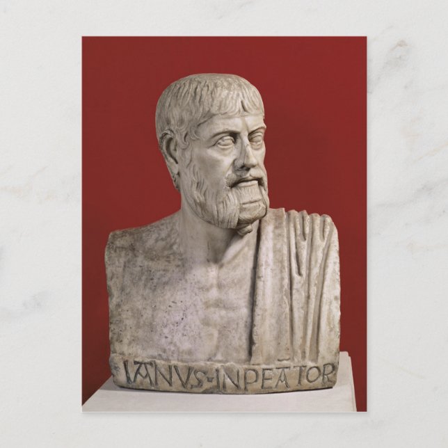 Bust presumed to be Flavius Claudius Julianus Postcard (Front)