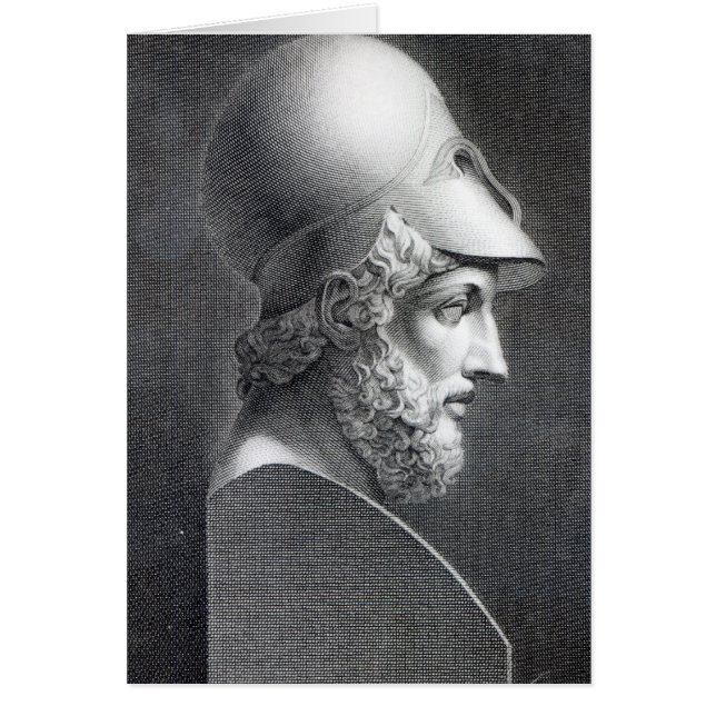 Buste de Pericles, gravé par Giuseppe Cozzi (Devant)