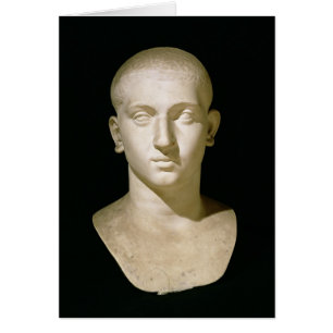 Buste de portrait d'empereur Severus Alexandre