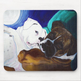 Busted Boxers Mouse Pad