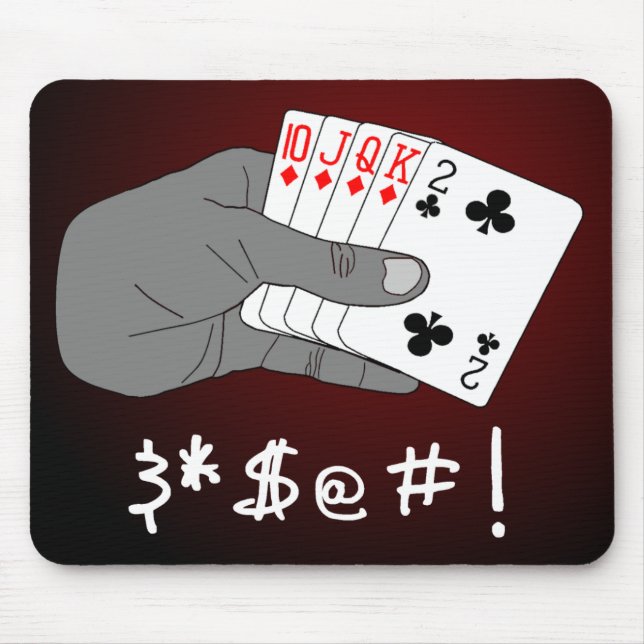Busted Draw Mouse Pad (Front)