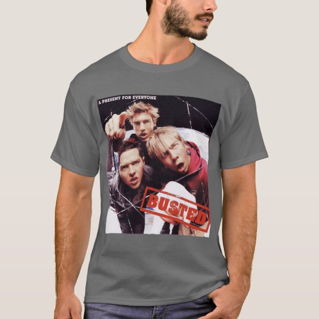 Busted For Fans gift T-Shirt (Front)