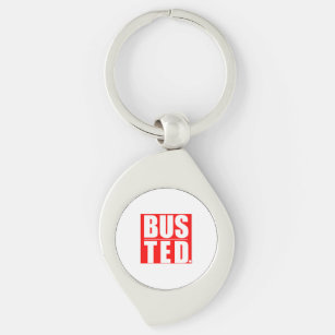 BUSTED T-SHIRTbusted merchandise available here! B Keychain