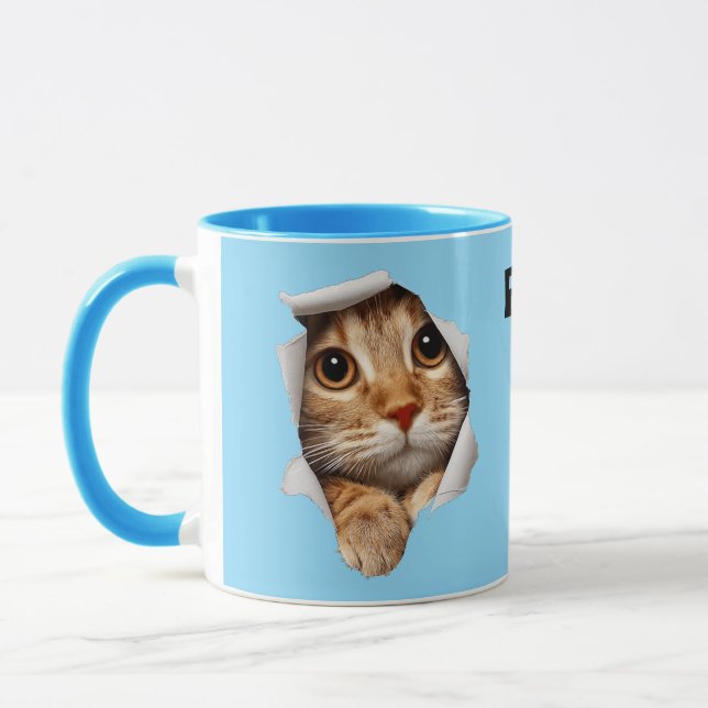 Bustin' out of here! mug (Left)