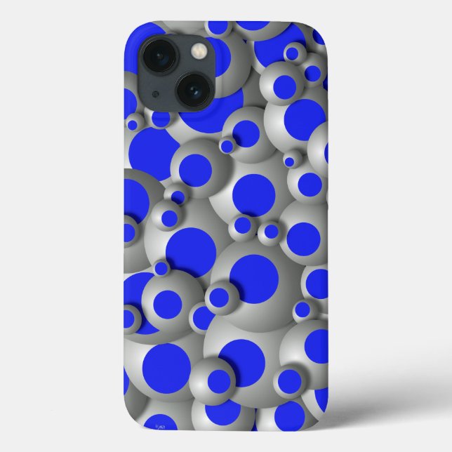 Bustings Royal Blue Coque-Mate coque iphone (Verso)