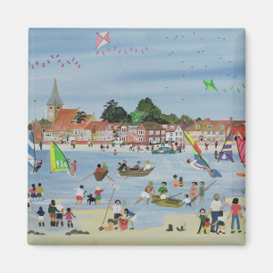 Busy Beach Magnet