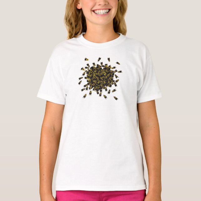 Busy Bee - 2 Sides (More Colours) T-Shirt (Front)