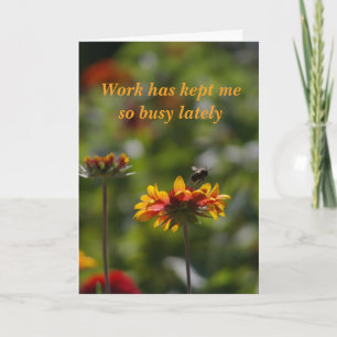 Busy Bee Card