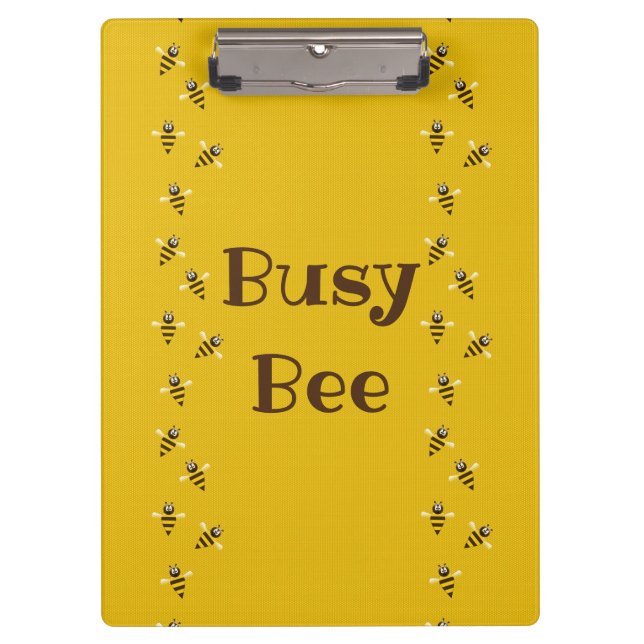 Busy Bee Clipboard (Front)
