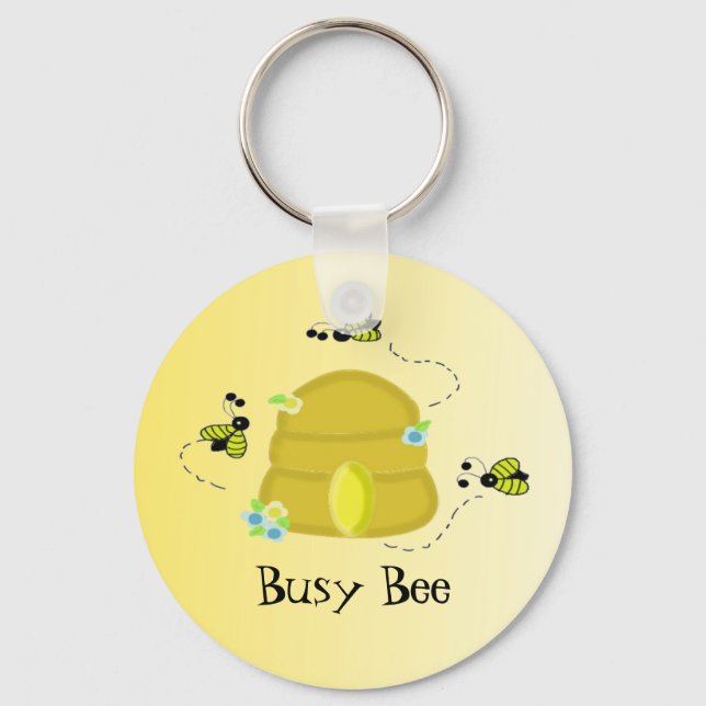 Busy Bee Keychain (Front)