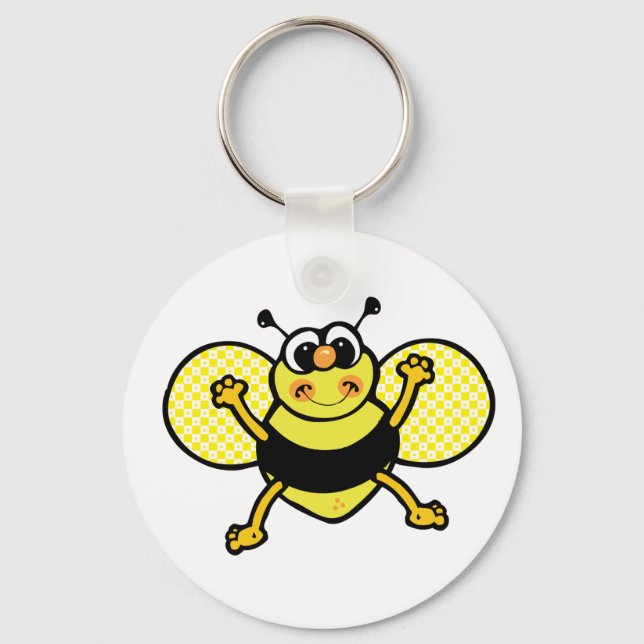 Busy Bee Keychain (Front)