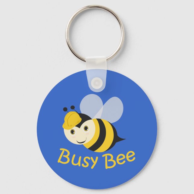 Busy Bee Keychain (Front)