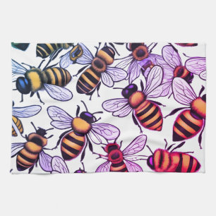 Busy bee  kitchen towel