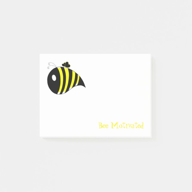 Busy Bee Motvational Post-it Notes (Front)