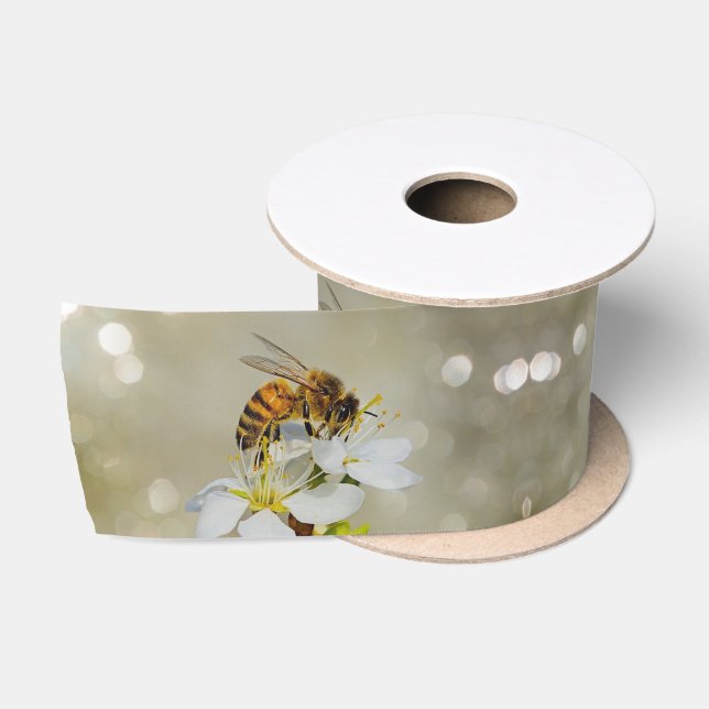 Busy Bee Satin Ribbon (Spool)