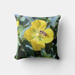Busy Bee Throw Pillow