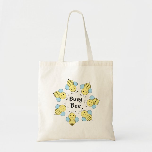 Busy Bee Tote Bag (Front)