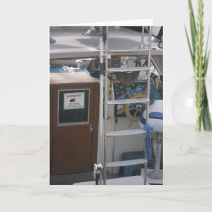 "Busy Duluth Fishing Boat" Get Well Card