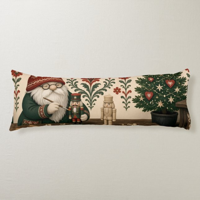 Busy Elf Pillow  (Front)