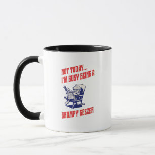 Busy Grumpy Geezer Mug