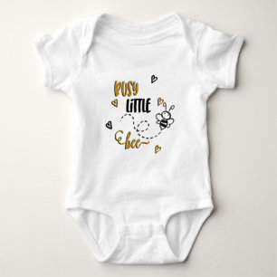 Busy Little Bee Baby Bodysuit