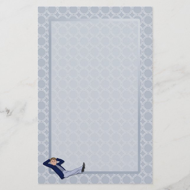 Busy Man Stationery (Front)