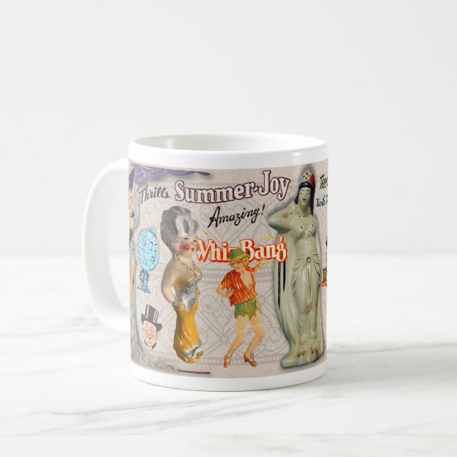 BUSY MCM DESIGN VINTAGE APPEAL  COFFEE MUG (Front Left)