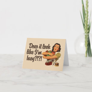 Busy Mom Card