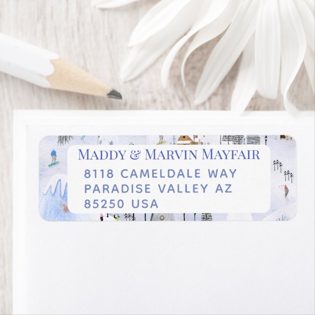 Busy Mountain Ski Village Return Address (Insitu)