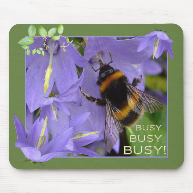 BUSY!  ~  Mousepad (Front)