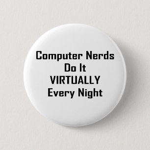 Busy Nerds 2 Inch Round Button
