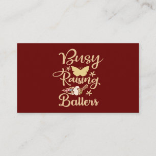 Busy-raining-ballers Place Card