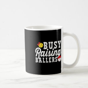 Busy Raising Llers Softll Sell Mom Dad Of Llers Coffee Mug