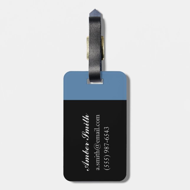 Busy Ski Slope Lofer 2004 Luggage Tag (Back Vertical)