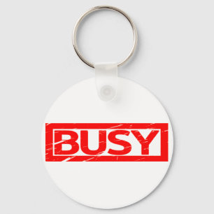 Busy Stamp Keychain